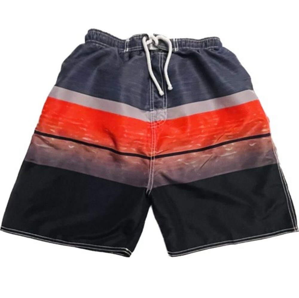 NEW Quad Seven Boys Size XL (16-18) Swim Trunks Swim Shorts